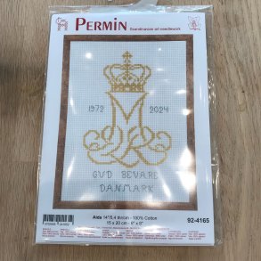 kroningsbroderi monogram