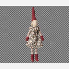 Nissepige med magnet str. 1