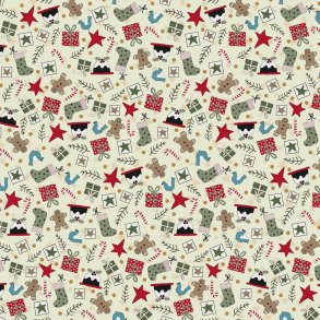 Patchworkstof, julestof, Christmas Traditions