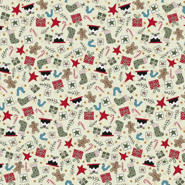 Patchworkstof, julestof, Christmas Traditions