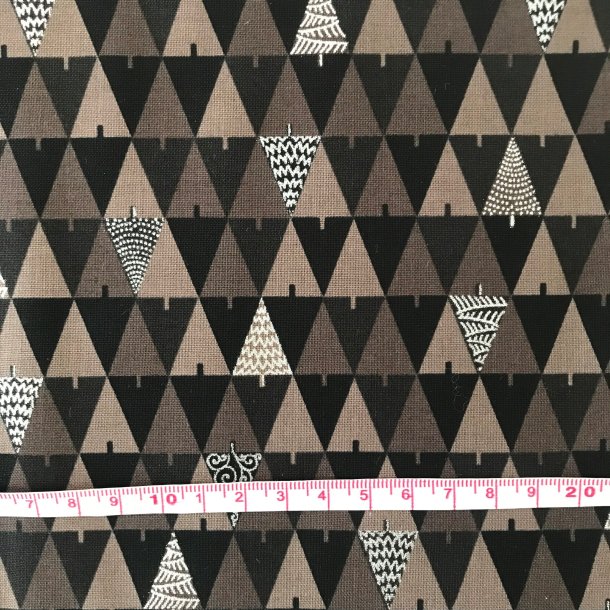 julestof sort med slvtrer