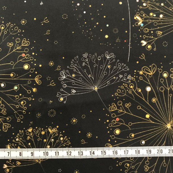 stof Nyt�r med guld og s�lv