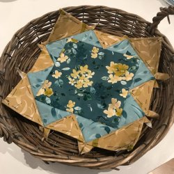 Kaffebrik med trekanter