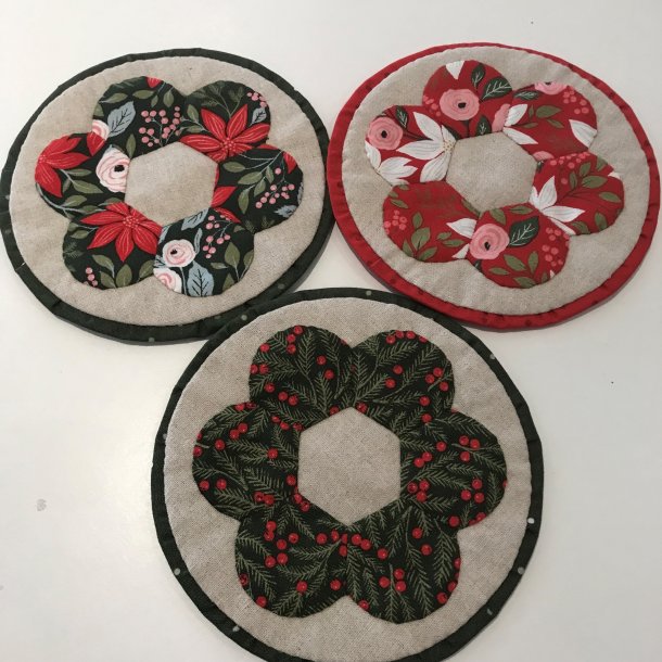 Kaffebrik med blomst