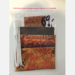 Patchwork stofpakke til grskar