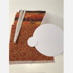 Patchwork stofpakke til grskar