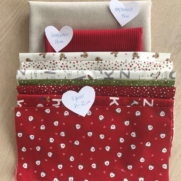 Juleleg 2025, lukkekant med striber