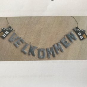 Velkommen guirlande, sykit