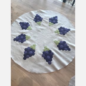 Lille dug med 8 vindrueklaser