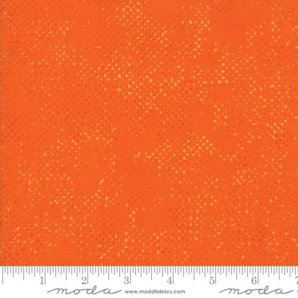 Patchworkstof, Zen Chic, spotted, tangerine