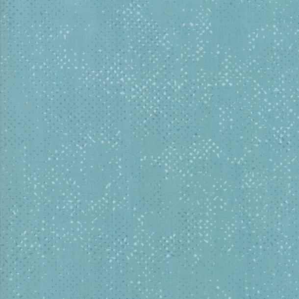 Patchworkstof, Zen Chic, spotted, dusty teal