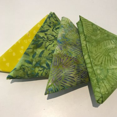 Bali stof på tilbud 1/2m stykker