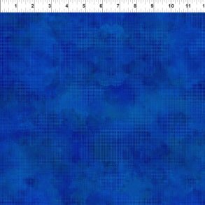 Patchworkstof, bl�, Dit Dot