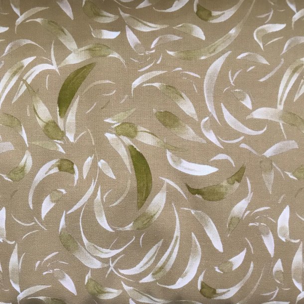 Patchworkstof blomster, Golden hour