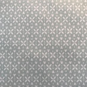 Patchworkstof blomster, blooming hearts