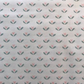 Patchworkstof blomster, blooming hearts