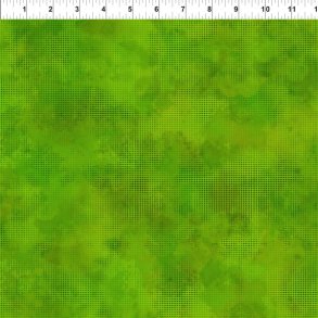 Patchworkstof, gr�nt, Dit Dot