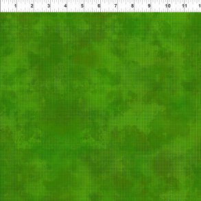 Patchworkstof, gr�nt, Dit Dot