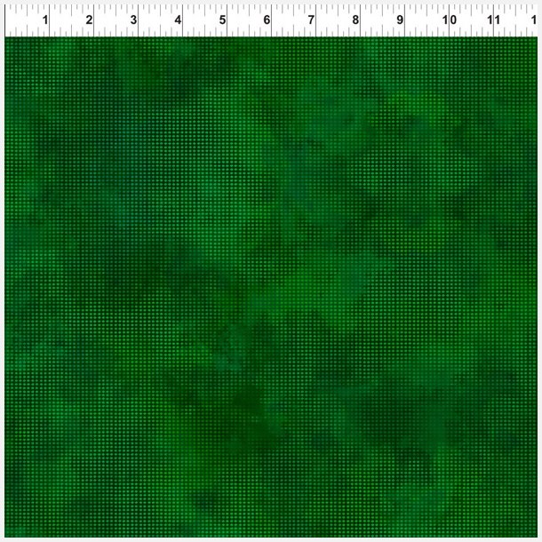 Patchworkstof, gr�nt, Dit Dot