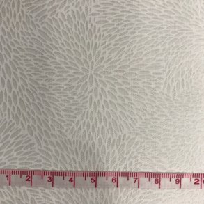 Patchworkstof, hvidt