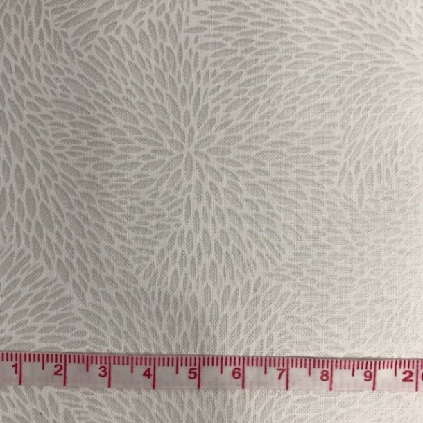 Patchworkstof, hvidt