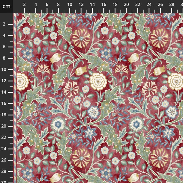 Patchworkstof, William Morris, the oxford holiday