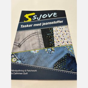 tilbud bog 5 sjove tasker med jeansstoffer
