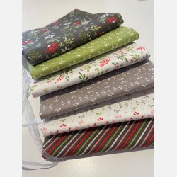 Tilbud, Patchworkstoffer 6 x 1/2m