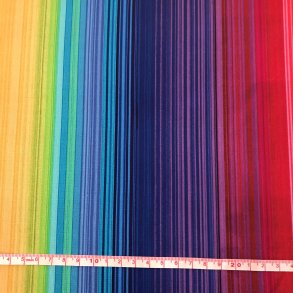 Striber i regnbuefarver