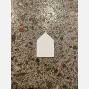 udstanset papstykket til de sm flag flag