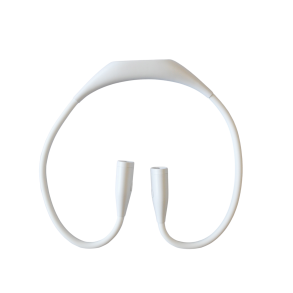 Nakkelamper hvid LED genopladelig