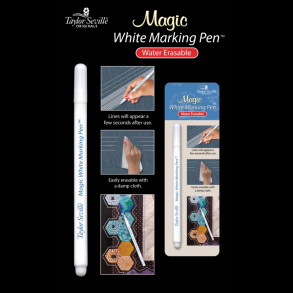 Magic white marking pen