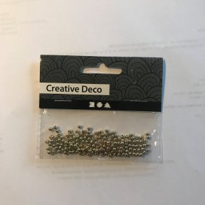 Perler guld, 2,7mm