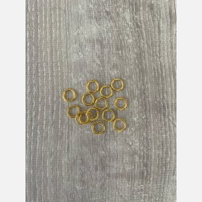 Sm guld ringe diameter 1 cm