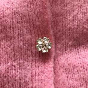 Clip on knapper, blomst