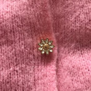 Clip on knapper, blomst