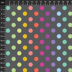 Patchworkstof, Tula Pink, Graywork