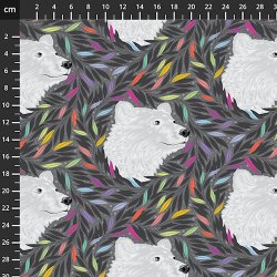 Stofpakke, Tula Pink, Graywork, 14 FQ