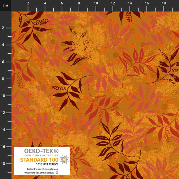 Patchworkstof, Orange