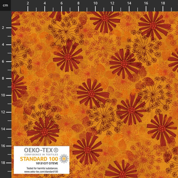 Patchworkstof, Orange