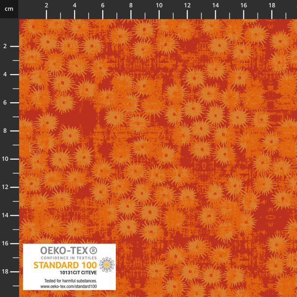 Patchworkstof, Orange