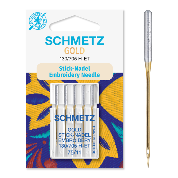 Schmetz broderi Gold 75-11 130/705H-ET